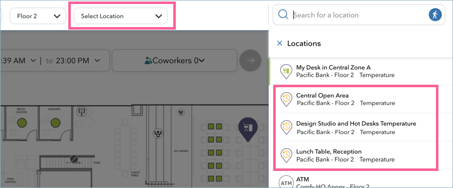 Find your workspace location