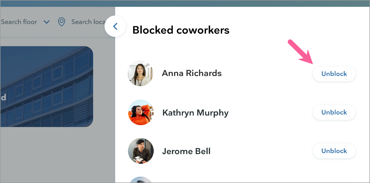 Block coworkers
