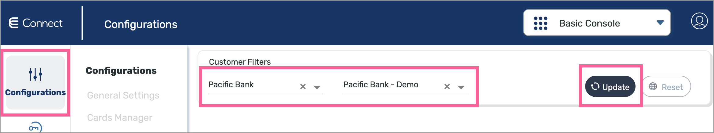 Set homepage card visibility, sequence, and alert card